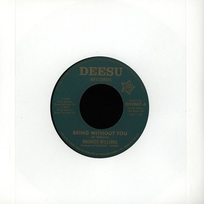 Maurice Williams - Being Without You (Vinyl 7'' - 2012 - UK - Original)