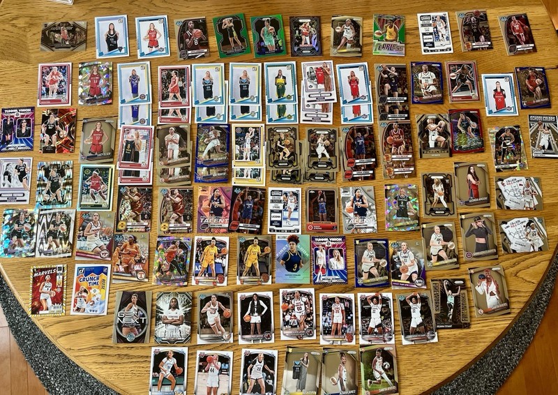 Panini Donruss WNBA Rookie Star RC Lot Of 100 Parallels Clark Brink JuJu Haley v
