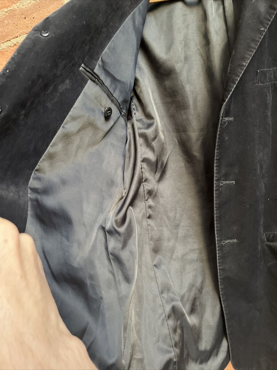 Vintage Yohji Yamamoto D'Urban AAR Men's Jacket, Black Vintage Yohji Yamamoto D'Urban AAR Men's Jacket, Black