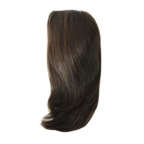 Damen European Nagelhaut Remy Haarperücken Echthaar Mono Top Spitze vorne mittlere Größe - Bild 17 von 40