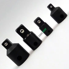 4 pack Air Impact Socket Adapter Set 3/8" to 1/4" 1/2 inch Drive Ratchet Reducer