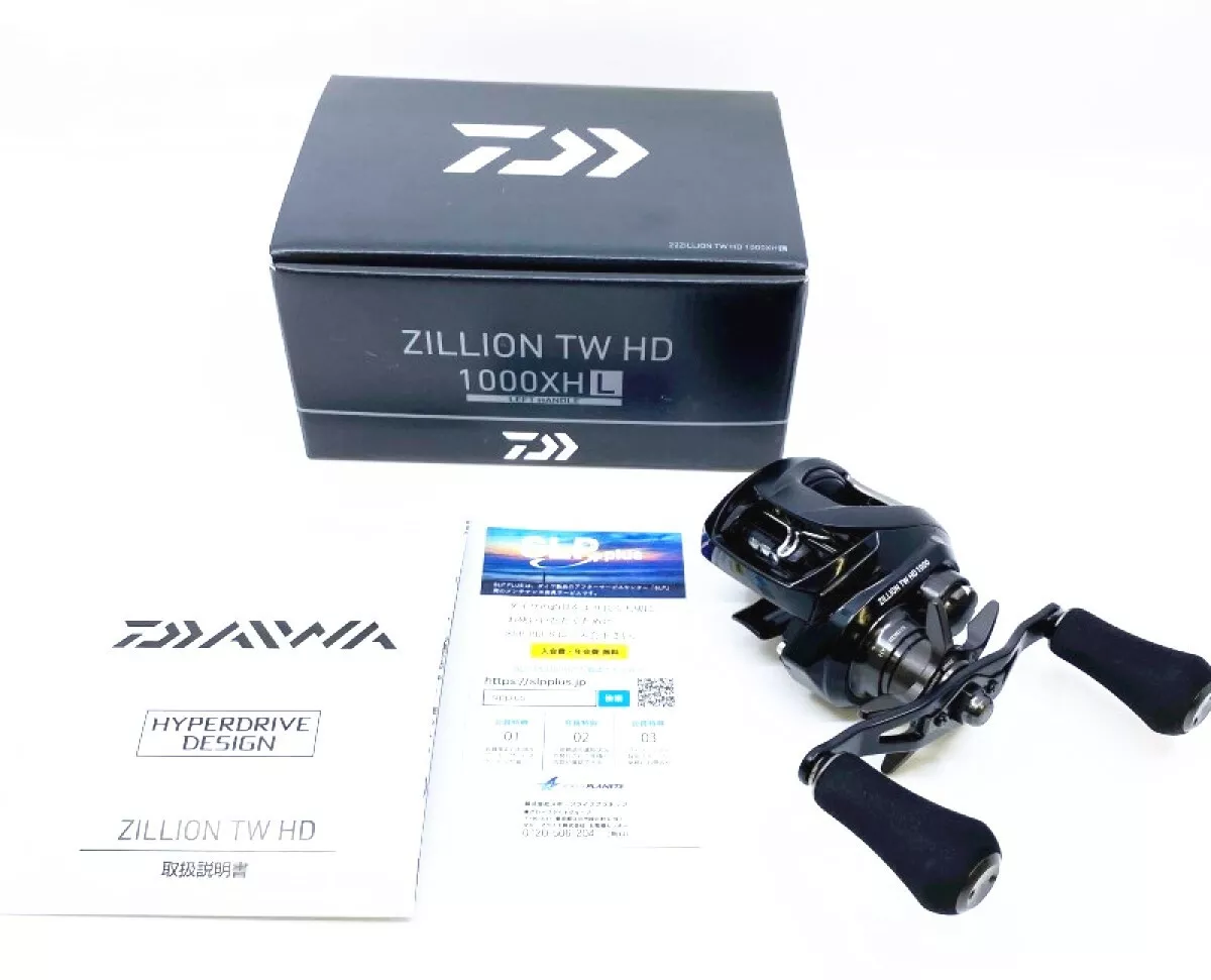 Daiwa 22 Zillion TW HD 1000XHL Left Handed Baitcasting Ree Shipping From USA