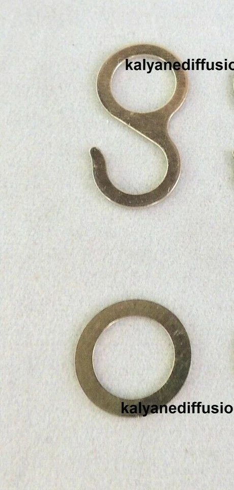 KD89 anneau + crochet pour chaîne d'horloge pendule coucou