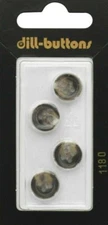 Dill Buttons ~ (1180) - 7/16" - 4 ct