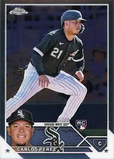 Carlos Pérez 2023 Topps Chrome #133 RC Chicago White Sox