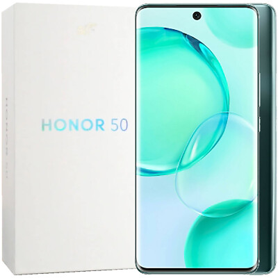 BNIB Honor 50 Dual-SIM 128GB ROM+ 6GB ROM Emerald Green Factory Unlocked 5G GSM