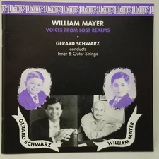 Schwarz Mayer Voices From Lost Realms CD Near Mint + Free Outer Sleeve Classical