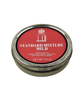 Vintage Round Dunhill Standard Mixture Medium Tobacco Tin Empty