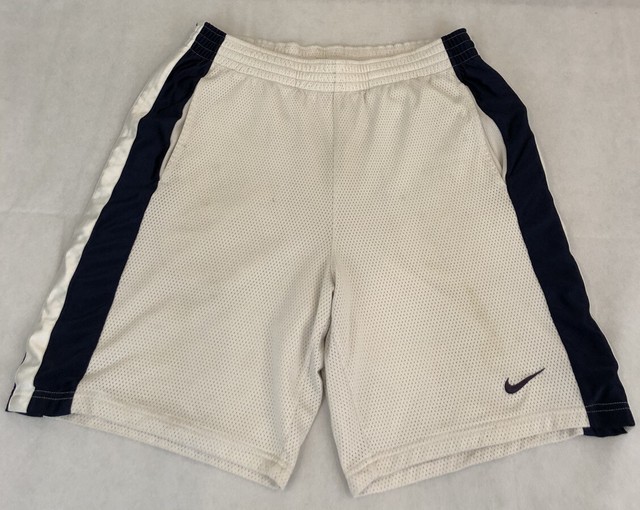 Nike Dri Fit Basketball Shorts RN 56323 CA 05553 Men's Large White