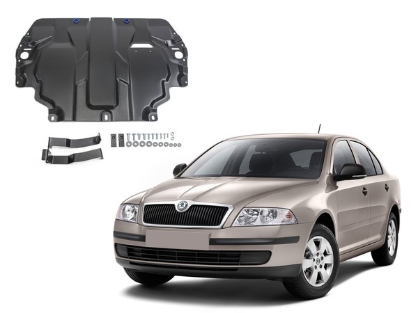 Unterfahrschutz Motor + Getriebeschutz Aus Stahl FüR Skoda Octavia 2008-2013-image