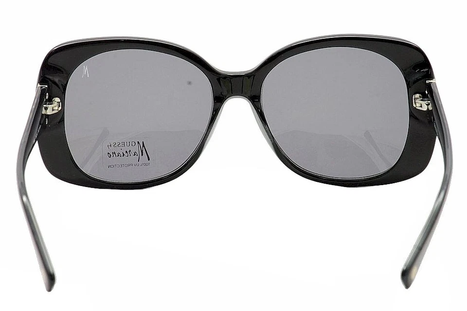 Guess by Marciano GM657 BKLP-3 Black/Leopard Butterfly Gray 58-17-135 Sunglasses - Image 4 of 4