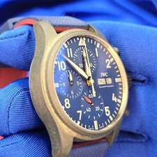 IWC Pilot's Watch Blue Chronograph 41mm IW388109 Complete Set 6