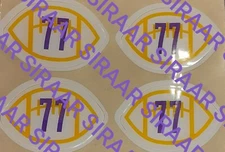 Minnesota Vikings Korey Stringer 20yr Commemorative Football Helmet Decal 3M 