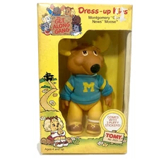 The Get Along Gang Montgomery Moose Dress Up Kids by Tomy 1984 NEW IN BOX