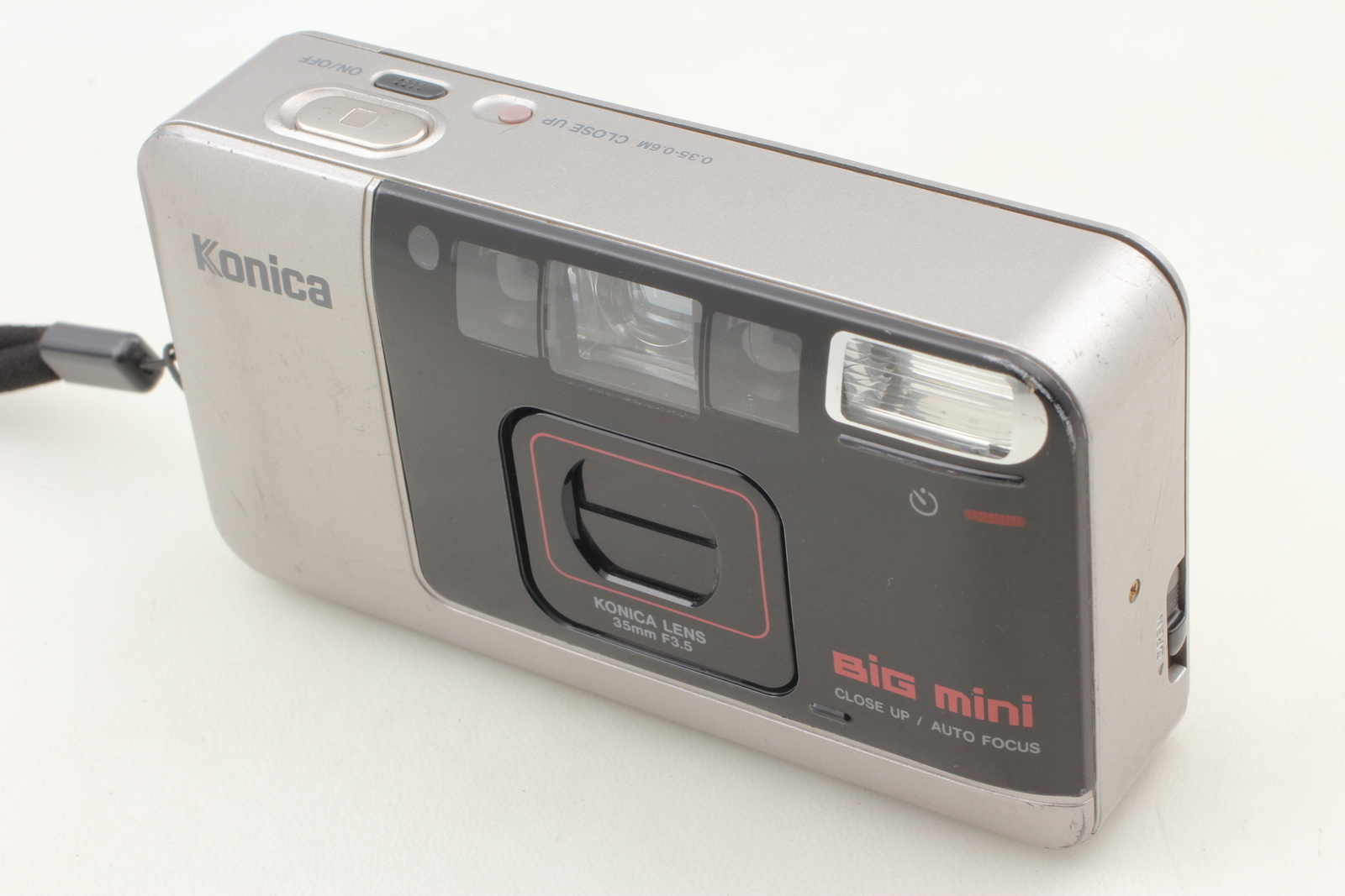 Konica BiG mini A4 35mm F3.5 コンパクトフィルムカメラ 動作確認済み