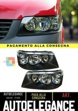 FANALE VETRO TRASPARENTE PER VW T5 03-09 NERO MULTIVAN TRANSPORTER + ATTUATORE