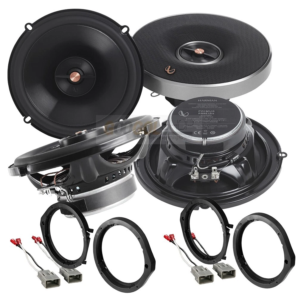 4 Infinity PR6512is 2.7ohm Front Rear Speakers For 2006 2021