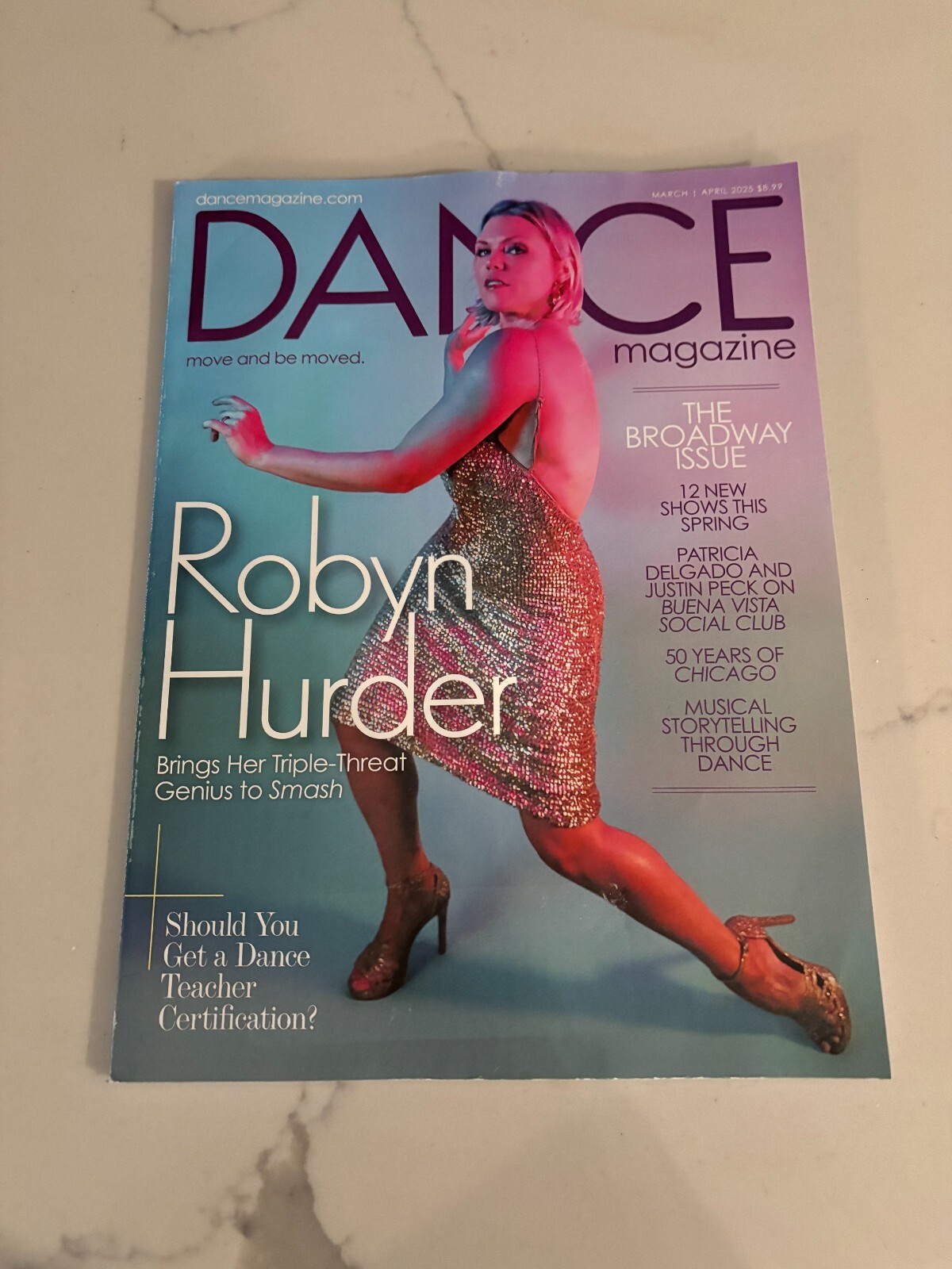 DANCE MAGAZINE-MARCH/APRIL 2025-ROBYN HURDER-THE BROADWAY ISSUE | eBay