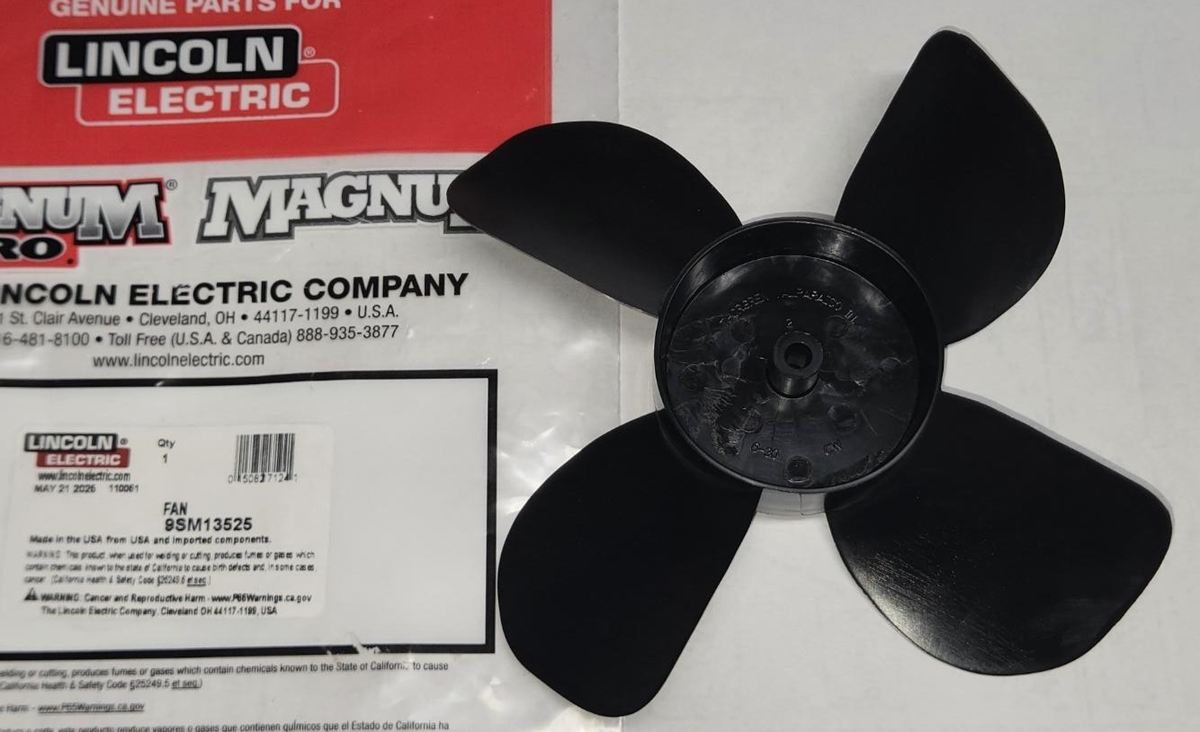 GENUINE LINCOLN WELDER 60 Hz FAN FOR AC/DC 225/125 STICK WELDING