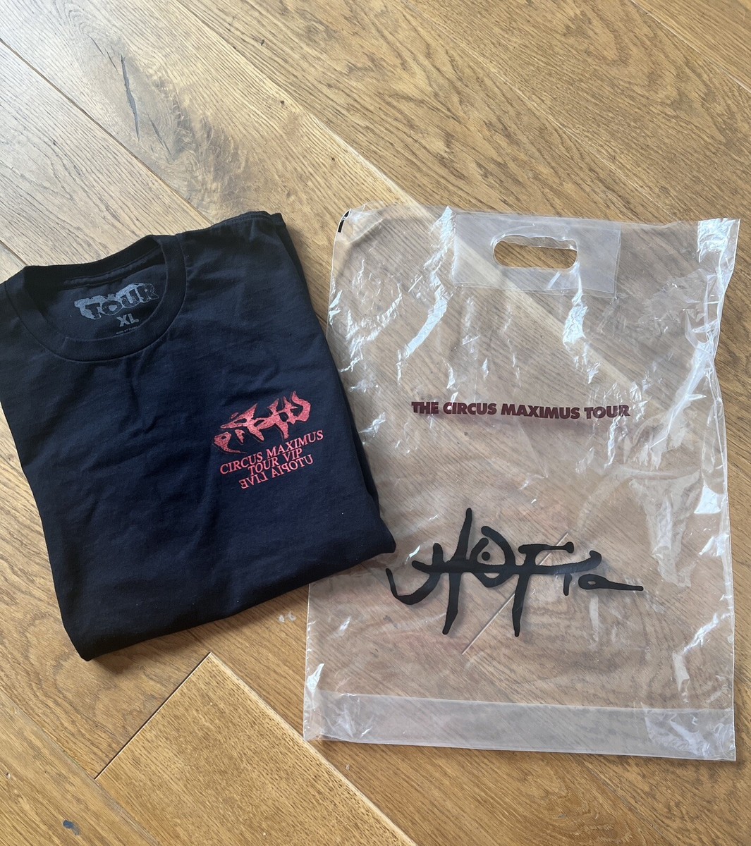 T-Shirt Travis Scott Circus Maximus UTOPIA Tour VIP exklusiv XL