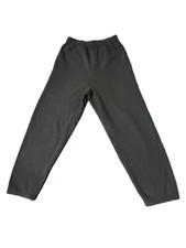 Hanes boys Youth sweatpants size 10/12 Gray Elastic Waist With Pockets