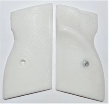 FEG R61, PA63, AP63, PMK-380,SMC-22 pistol grips pure white plastic with screw