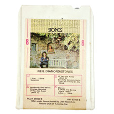 Neil Diamond Stones UNI Records 8-Track RCOA-66930-8 UNI-93106-8 Untested