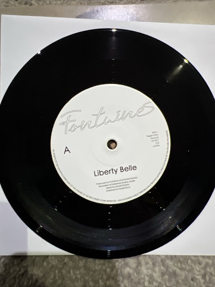 Fontaines (Fontaines D.C.) Liberty Belle 7” DEBUT SINGLE MINT!!! eBay