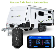 eLam Level - Caravan, Motorhome and Trailer leveling device with App