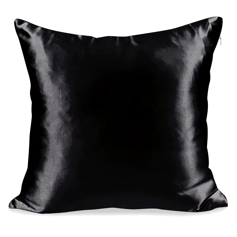 1Pc Pillowcase Super Soft Imitated Satin Silk Pillowcase with Zipper for Hair an-image