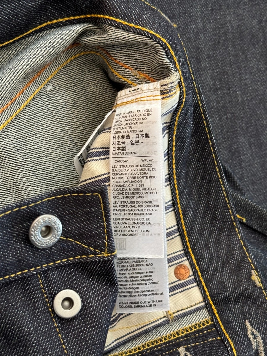 Levi's Vintage Clothing 1944 501 Jeans Size 30x34 Made in Levi's Vintage Clothing 1944 501 Jeans Size 30x34 Made in