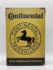 Blechschild Continental 20x30cm Nostalgie Retro Reklame Vintage Geschenk Deko