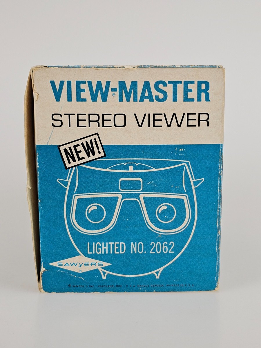 Model H Sawyer's Lighted View-Master Stereo Viewer Open Box