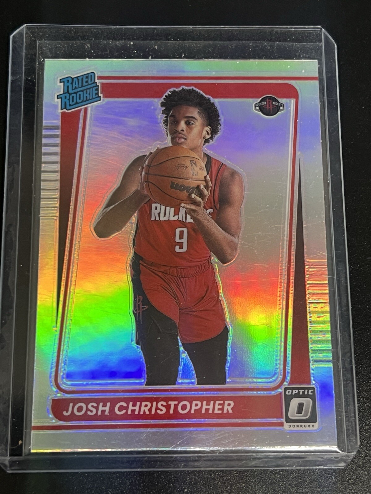 2021-22 Panini Donruss Optic - Rated Rookie Holo Prizm #200 Josh Christopher RC