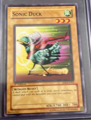 Yu-Gi-Oh! Sammelkarte Sonic Duck – SD8-EN003, Common, 1st Edition | Aus Structure Deck 8: Lord Of The Storm