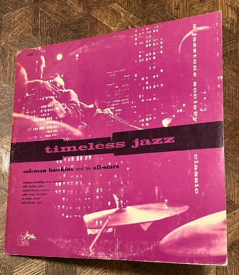 COLEMAN HAWKINS - & His All-Stars Timeless Jazz ~ JAZZTONE 1201 {orig} w/Hinton