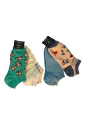 Legwear Essentials Womens Socks, Assorted Styles As Pictured, One Size, 4 Pairs