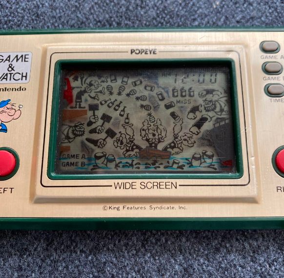 その他 GAME&WATCH POPEYE WIDE SCREEN NINTENDO GAME & WATCH Popeye Wide Screen 1981 Japan PP-23 Used