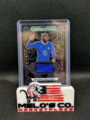 2022-23 Panini Obsidian Soccer Kalidou Koulibaly Atomic Material /199