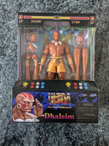 Jada Toys - Ultra Street Fighter II - Dhalsim Action Figure #2