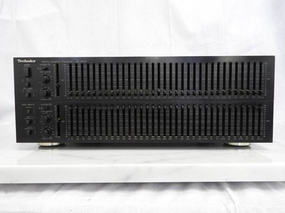 Technics SH-8075 Stereo Graphic Equalizer Black Energization