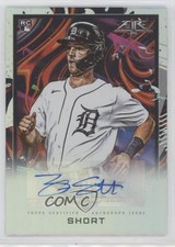 2022 Topps Fire Fire Auto Zack Short #FA-ZS Auto 0b3