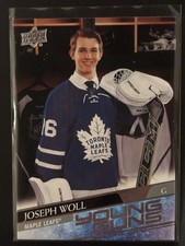 Joseph Woll 2020-21 Upper Deck Series 1 Young Guns Rookie #208 RC Maple Leafs