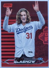 2024 Topps Stadium Club - Tyler Glasnow #127 Red Foil Los Angeles Dodgers