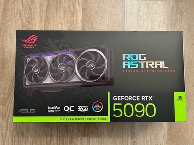 ASUS ROG Astral NVIDIA GeForce RTX  5090 32GB GDDR7 OC Edition *IN HAND*