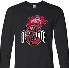 Ohio - Ohio State Buckeyes - America Heartland - Long Sleeve T-Shirt - Unisex