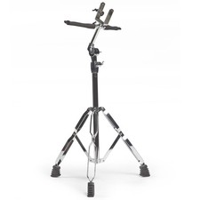 BGS9000 Supporto Bong Doppio Asta Altezza Regolabile 97-134cm Larghezza Piedini in Gomma