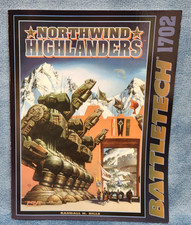 Battletech: Northwind Highlanders Scenario Pack, FASA 1702, 1997, Softcover