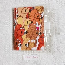 Hobonichi Techo A6 Cover 100 ORANGE Risu ga Zorozoro Squirrel Design Japan