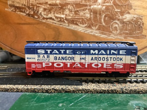 REFRIGERADOR TRIX ESCALA N STATE NE PATATAS BANGOR Y AROOSTOOK #61572 | Zustand: Used